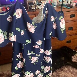 Floral Off-Shoulder Dress